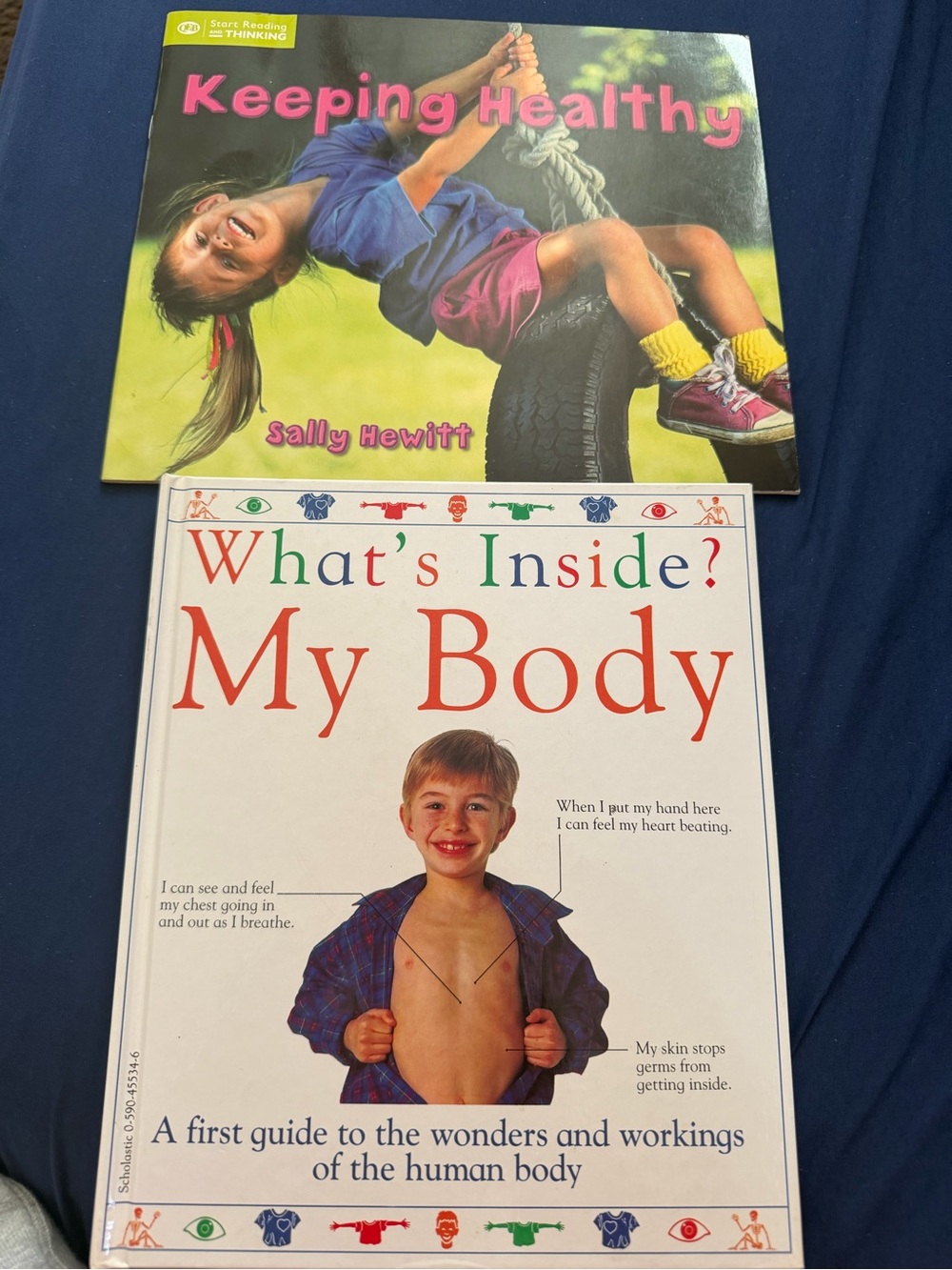 Kids Human Body & Healthy Habits Educational Book Bundle